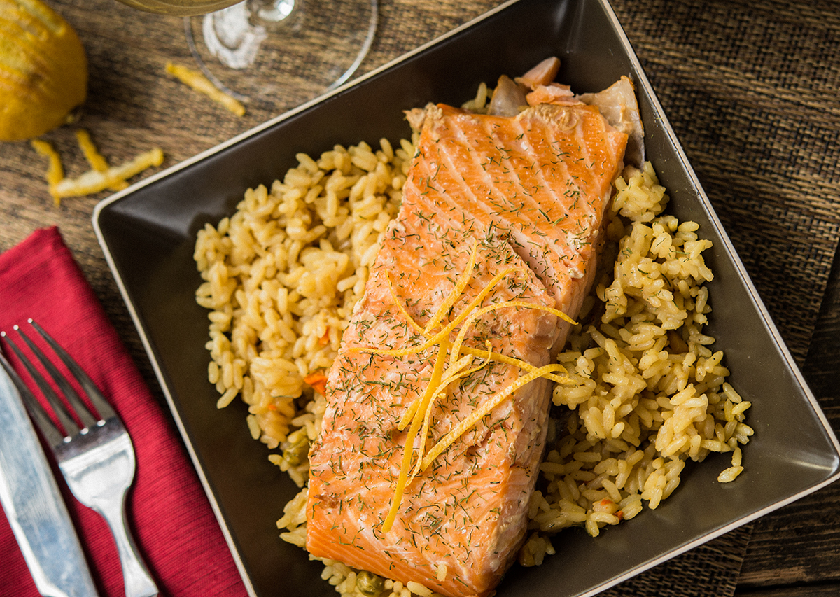 TERIYAKI SALMON